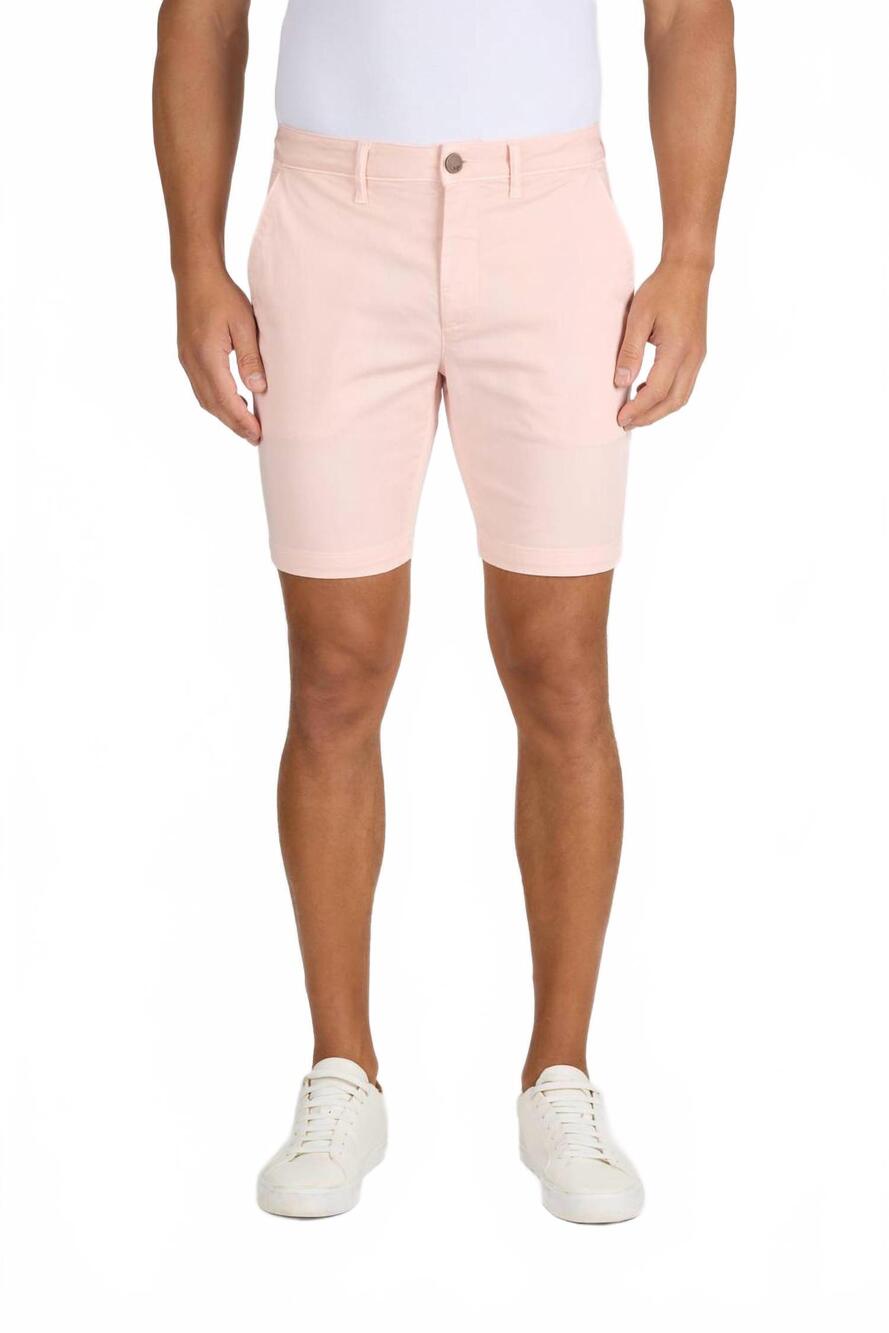 NEW MONFRERE cruise zip shorts in coral